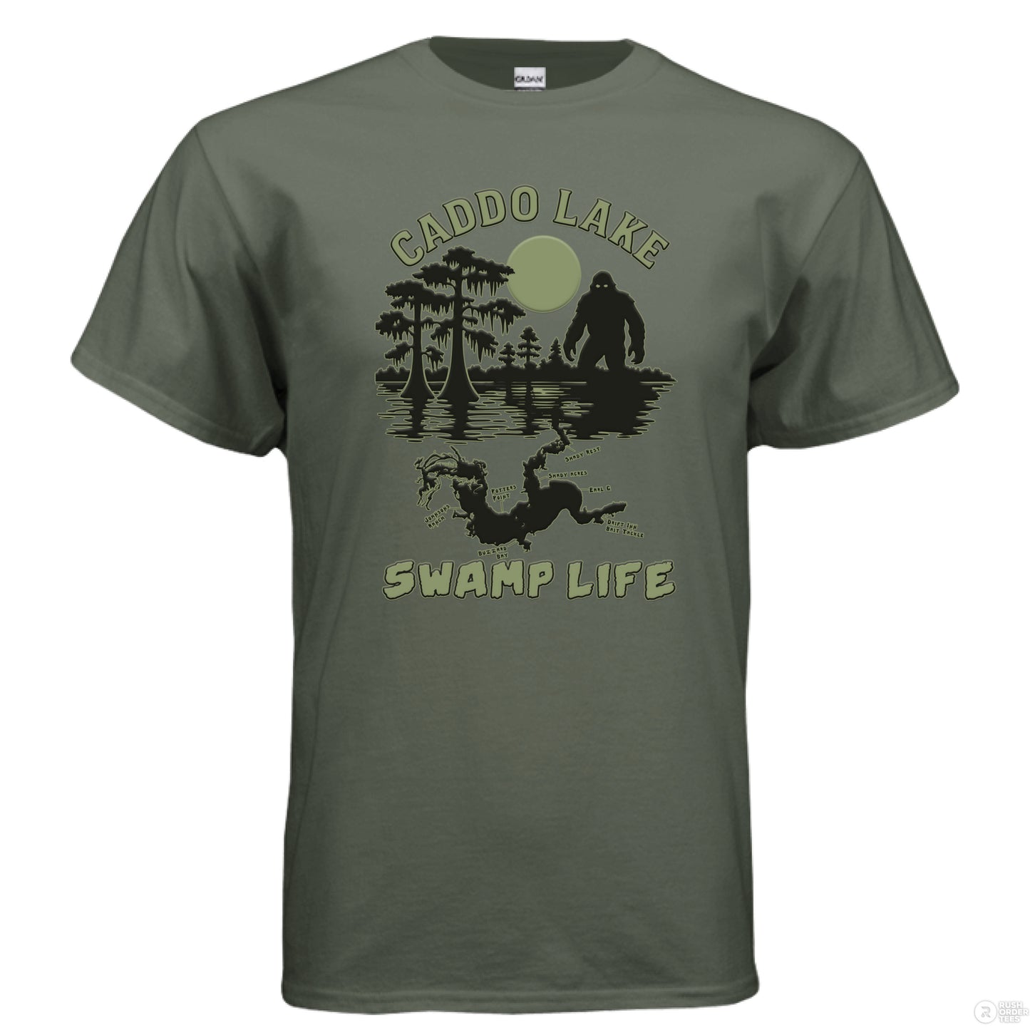 MILITARY GREEN - FRONT