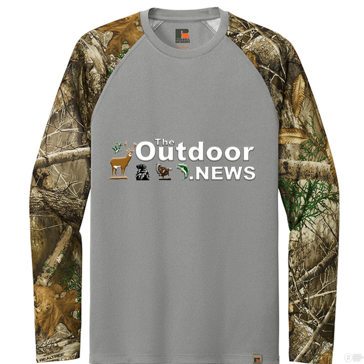 Grey Concrete Heather/ Realtree Edge - FRONT